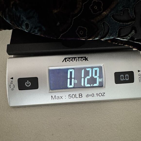 Tasha Polizzi Velvet Burnout Maxi Wrap Skirt M Western Fairy Whimsigoth Paisley - Picture 11 of 11